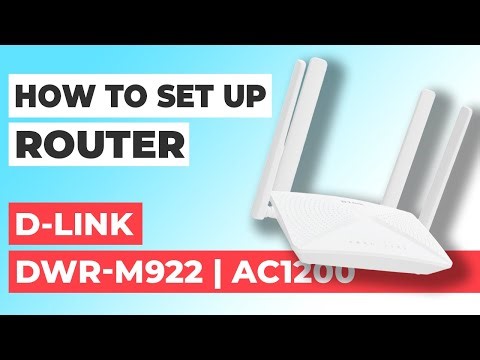 ✅ How to Setup D-Link DWR-M922 | How to Set Up D-Link AC1200 DWR-M922 WiFi Router