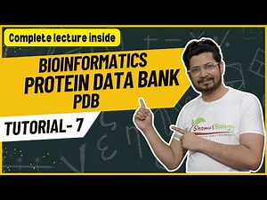Protein data bank PDB tutorial | protein database | Bioinformatics tutorial 7