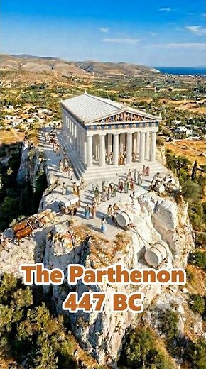 How the Greeks Built the Most Perfect Building Ever in 30 Seconds 🏛️