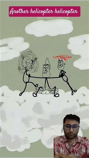 Another Helicopter Helicopter 🤣😂🤣 | 4K Try Not to Laugh 🔥 #Shorts #animation | Always Trending Now