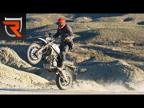 2017 Ducati Scrambler Desert Sled First Test Review Video | Riders Domain