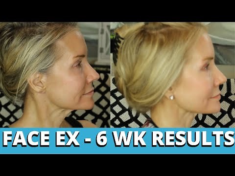 FACE YOGA RESULTS BEFORE AND AFTER