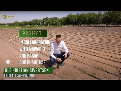 Liquid Natural Clay LNC in desert sand: How does it work?