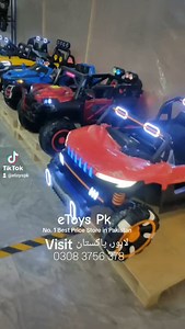 5.5K views · 333 reactions | Biggest Eid Sale in Lahore ON Electric Car for kids battery Operated Bikes AND Jeeps. Visit Store or Order Online WhatsApp 03083756378. Door open + SWING Option Remote + self drive Mp3, music, Usb Led Lights Shockers #KidsRideOns#ElectricRideOnCars#BatteryPoweredToys#RemoteControlCars#KidsElectricBikes#KidsJeeps#BatteryOperatedVehicles#KidsRideOnJeeps#RemoteControlToys#KidsElectricCars | eToys.pk | Facebook