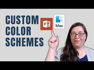 Create a Custom Color Scheme in Powerpoint for Mac (2023)