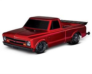Traxxas Drag Slash HD 1967 Chevrolet C10 1/10 2WD RTR No Prep Truck (Red) [TRA94376-74-RED]