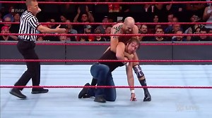 Apparently Cesaro isn't the only WWE Raw Tag Team Champion Dean Ambrose has to worry about in this bout... | WWE