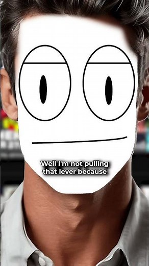 How To SOLVE The Trolley problem #memes #helpmemakethismakesense #catcomedy #funny