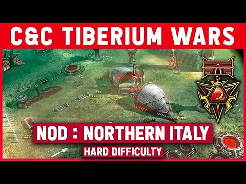 C&C 3 Tiberium Wars - Nod Mission 14 - Northern Italy [Hard / Patch 1.09] 1080p