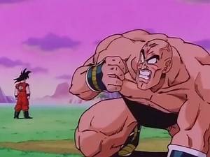 Goku vs Nappa | BeigeSaiyan