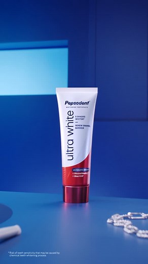 Whitening without worry. ✨ Gentle, safe, and brilliantly effective for every smile, even the most sensitive. It’s time to be #TheBrightestofThemAll | Pepsodent