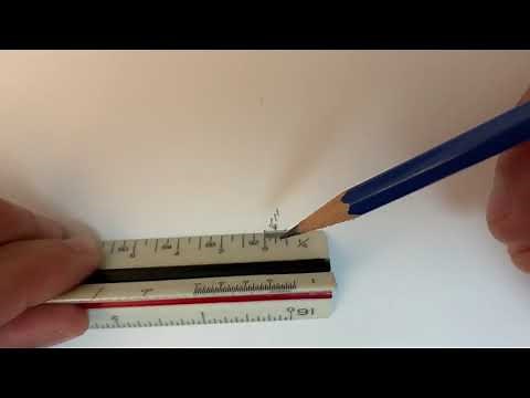 Cómo usar la escala de arquitecto