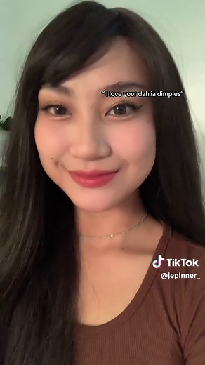 Dahlia dimples vs smile lines 🤔 #dahliadimples | Dimples