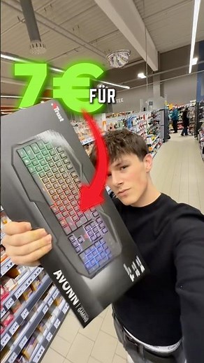 €7 GAMING KEYBOARD… GOOD OR JUNK❓🤯 #keyboard #Gaming #setup #techjustin