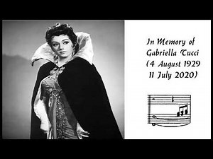 In Memory of Gabriella Tucci: "Timor di me? D'amor sull'ali rosee" - Il Trovatore, G. Verdi
