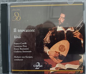Verdi, Franco Corelli, Leontyne Price, Ettore Bastianini, Giulietta Simionato, Herbert von Karajan - Il Trovatore