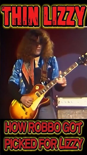 How guitarist BRIAN ROBERTSON got the gig with THIN LIZZY! #thinlizzyshorts