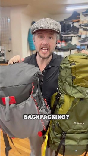 Choosing the Right Backpack Size for Backpacking #outdoors #appalachiantrail #adventure