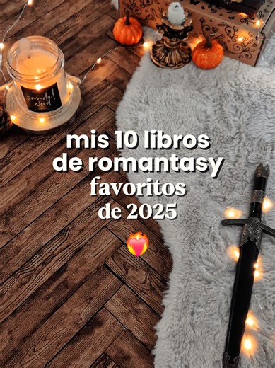 Mis 10 libros de romantasy favoritos para 2025
