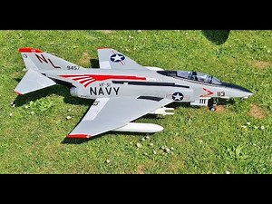 E-FLITE F-4 PHANTOM II 80mm EDF BNF / AS3X - PILOT PAUL MULLEN - 2021
