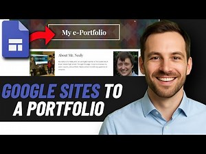 How to Use Google Sites to Make a Portfolio 2025 (FULL GUIDE)