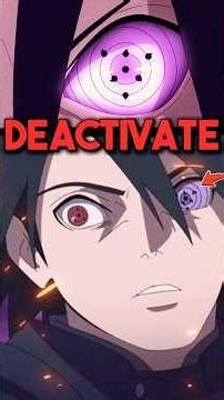 Why Sasuke NEVER Turns Off His Rinnegan!? #shorts