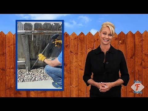 Wood Fence Post Mender By Fence Daddy