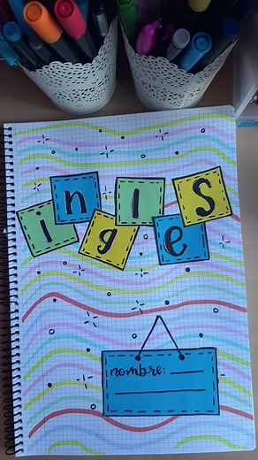 Portadas Bonitas para Cuadernos de Inglés