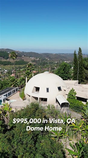 Unique Monolithic Dome Home for Sale in Vista, CA