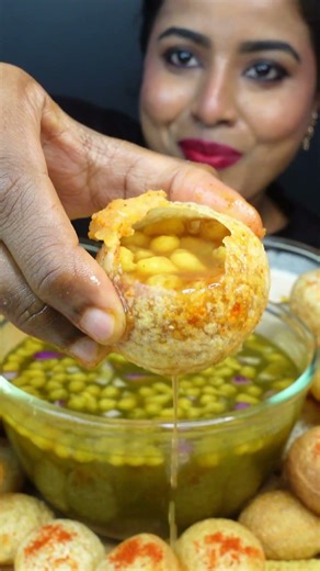 ASMR Eating Spicy Samosa,Pani Puri with Aloo masala,Dahi Puri,Indian Street Food ASMR Eating Mukbang
