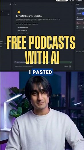 Create Entire Podcasts From Your Content in Seconds With This Free AI Tool
