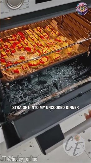 When your Oven goes full action movie mode 😬