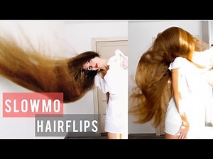 SLOWMO ‼️ longhair hairflips preview