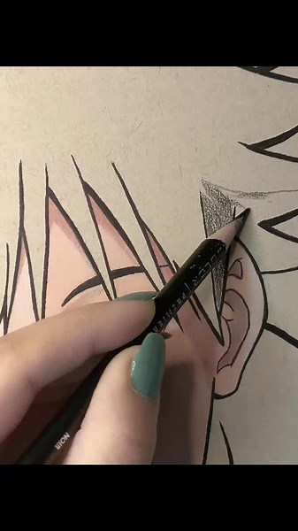 Tutorial drawing Fushiguro on strathmore sketch with prisma color pt2. #anime #animeart #jujutsukaisen #craftsketchbook #craftsketch #prismacolors #colors #art #drawing #sketching #dailysketch #dailydrawing #fushiguro #strathmore #fyp #الشعب_الصيني_ماله_حل😂😂