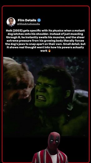 Hulk (2003) shows exactly how he breaks free from a bite