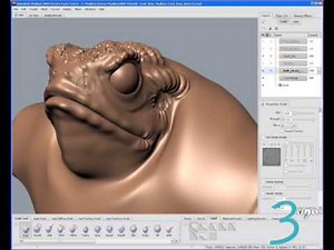 1/5 - Autodesk Mudbox French Tutorial by Louis Marcoux
