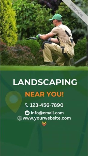 Landscaping Promo Video Ad | Social Media Marketing Video