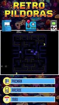 🕹️ Retro Pills 51 - Pac-Man - Arcade - 1980