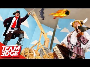 We Battled with Medieval Catapults!!