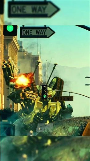 Decepticons Attack! This scene is pure chill and amazing. #transformers #autobots #decepticons #4k