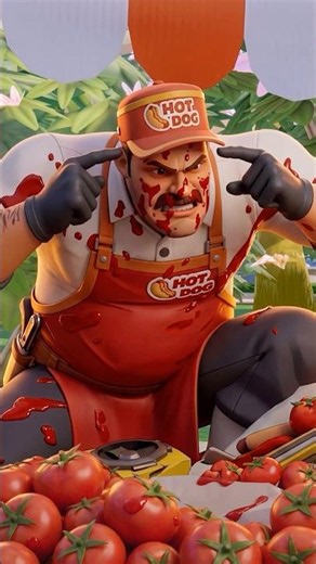 Looks like the chef has had enough of hot dogs...