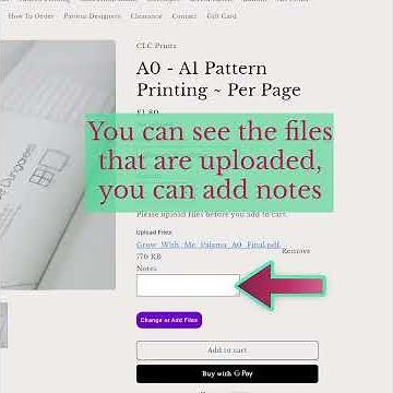 PDF Sewing Pattern A0 downloading and uploading to print tutorial - Ellie & Mac