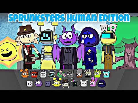 Sprunksters Human Edition - Incredibox Sprunki || NEW MOD