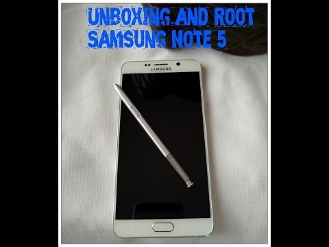 Samsung Note 5 Unboxing, Root, Hands-free activation Bypass