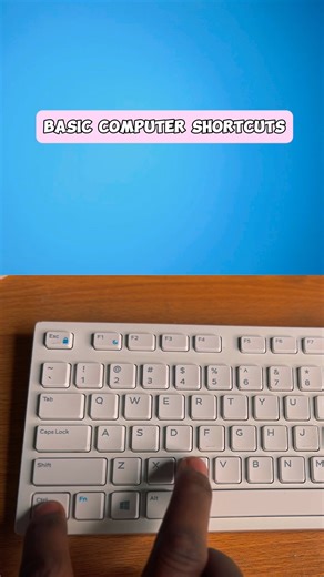 Basic Computer Shortcuts Everyone Should Know.#computer #shortcut