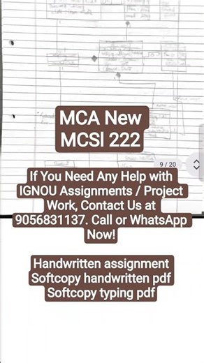 IGNOU MCA MCSL-222 Solved Assignment 2026 | OOAD and Web Technologies Lab | Jan–July 2026#education