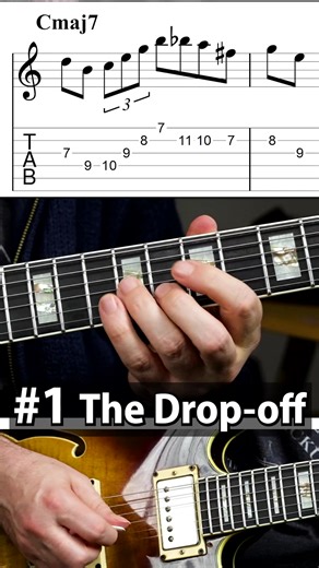 293K views · 4.6K reactions | 3 Easy Chromatic Jazz Licks  #jazzguitar Are chromatic notes the best part of Jazz?  They are fun to mess around with! Which one is your favorite? Get the PDF and GuitarPro files on Patreon: https://www.patreon.com/posts/141457855 欄 Support My Work ➡ Join me on Patreon ✅ Access to the library of 300 transcriptions ✅ 500+ Lessons with sheet music downloads  Tabs in Guitar Pro & pdf formats | Jens Larsen YouTube Lessons | Facebook