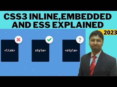 Christo Ananth - CSS Inline, Embedded and External Style Sheets, Navig Links - Internet Programming
