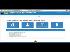CDL Test Truck of West KY myCDL Portal