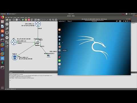 Kali Linux VLAN Hopping Attack and How To Stop it